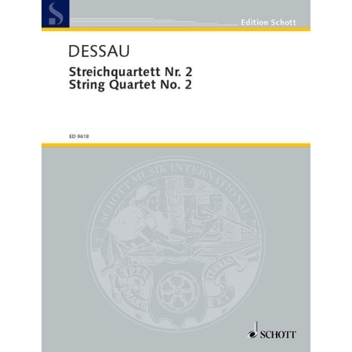 Dessau, Paul - String Quartet No. 2