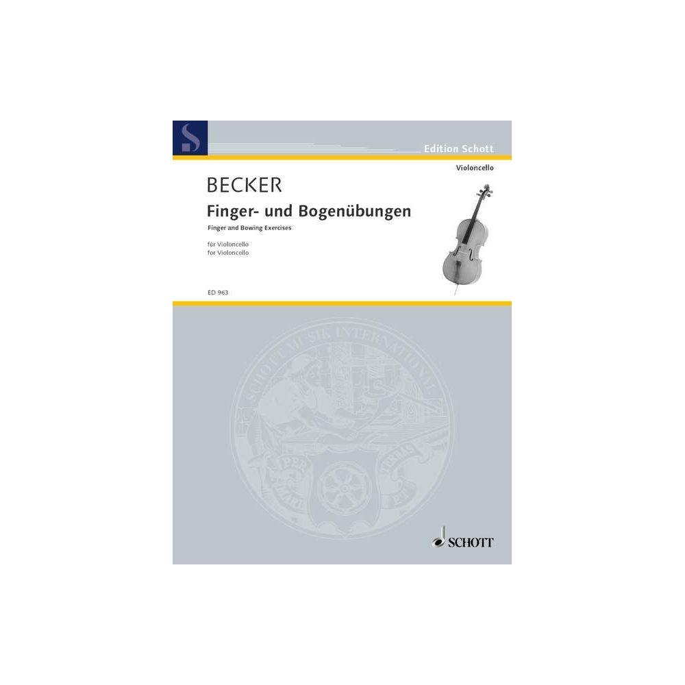 Becker, Hugo - Finger- und Bogenübungen 