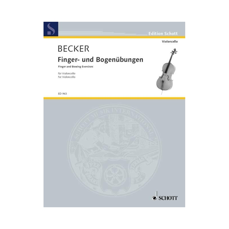 Becker, Hugo - Finger- und Bogenübungen 