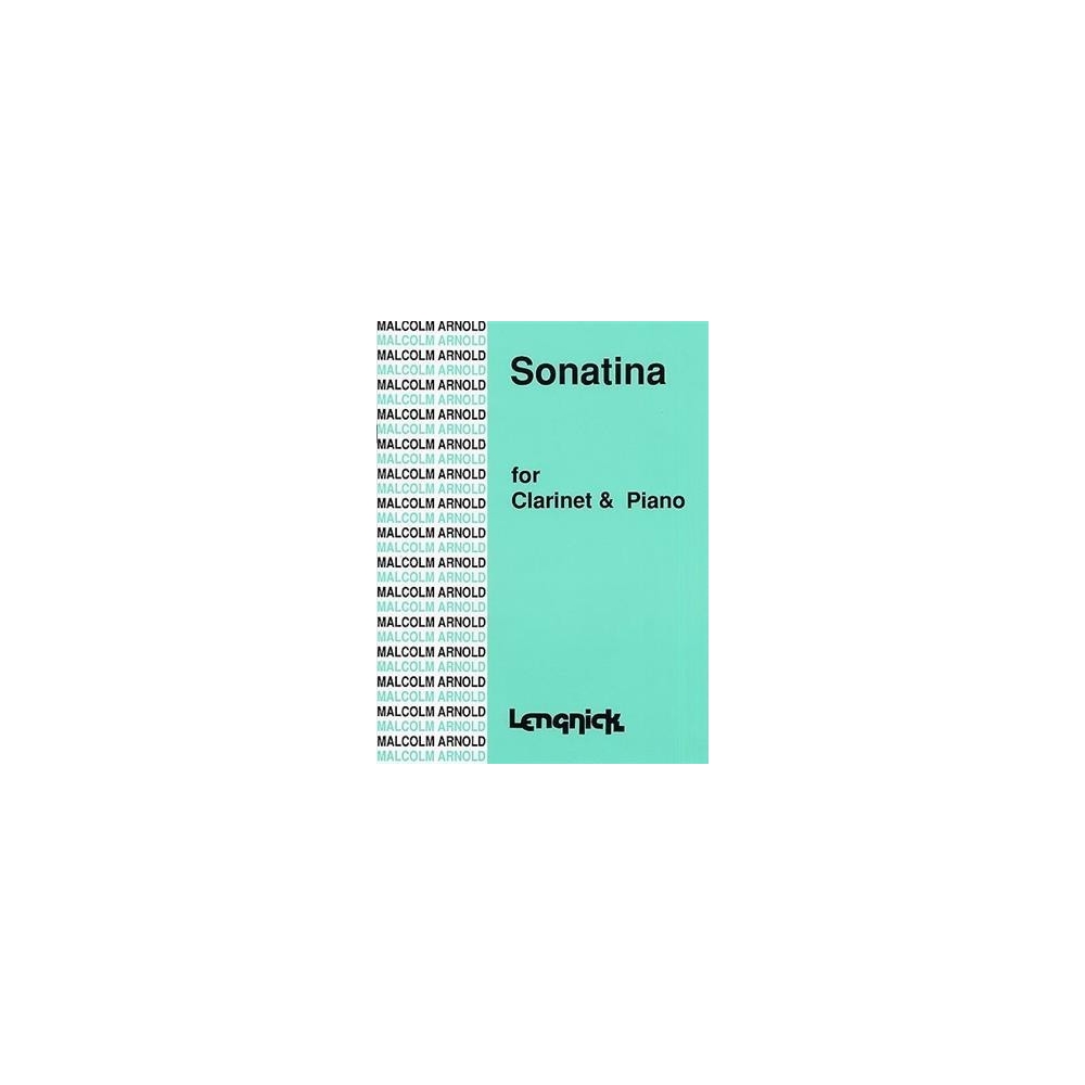 Arnold, Malcolm - Sonatina for Clarinet and Piano Opus 29