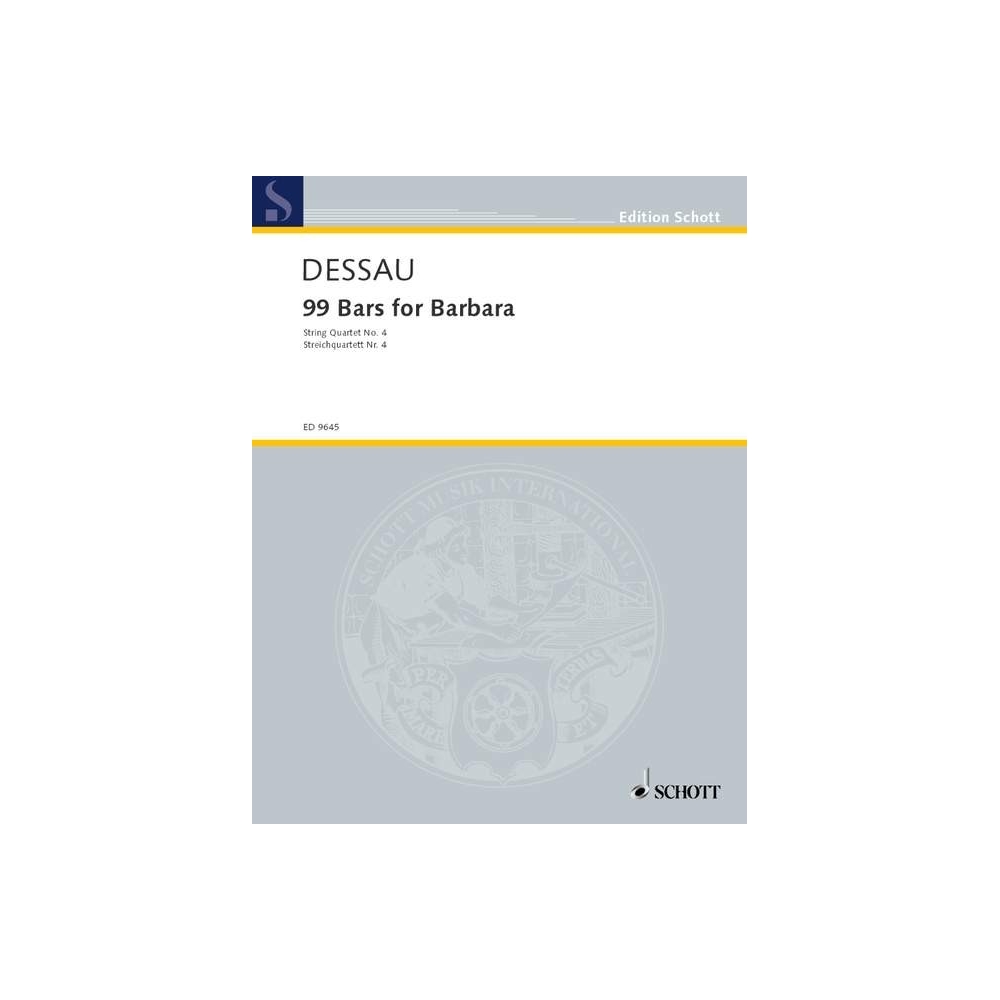 Dessau, Paul - 99 Bars for Barbara 