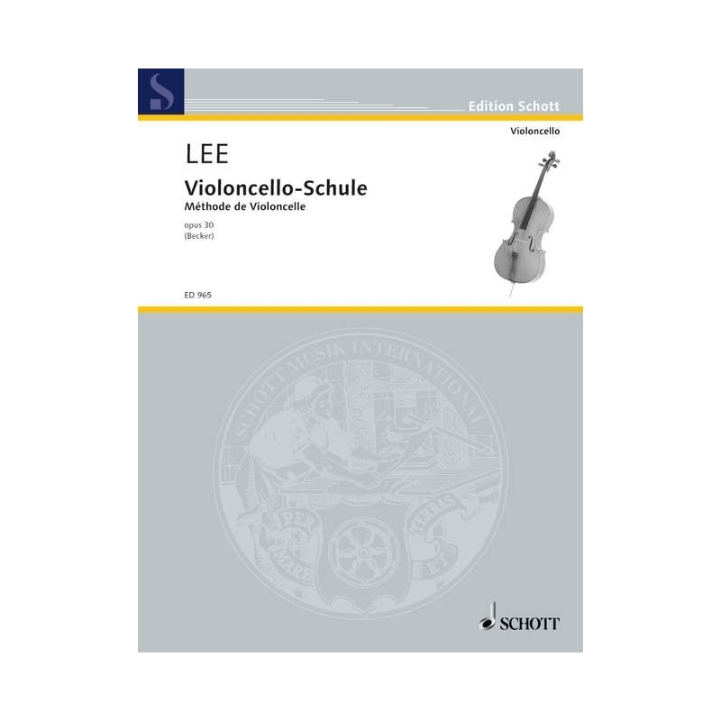 Lee, Sebastian - Violoncello - School op. 30 