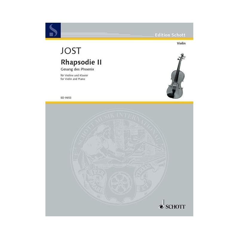 Jost, Christian - Rhapsodie II