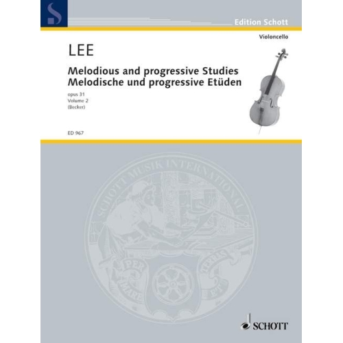 Lee, Sebastian - Melodious and progressive Studies op. 31  Heft 2