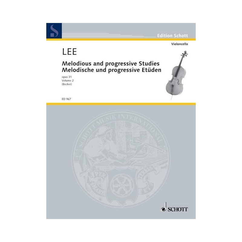 Lee, Sebastian - Melodious and progressive Studies op. 31