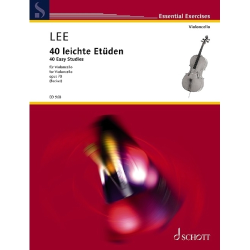 Lee, Sebastian - 40 easy studies op. 70