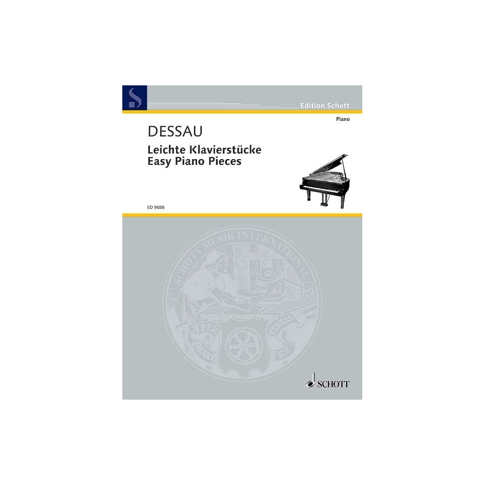 Dessau, Paul - Easy Piano Pieces 