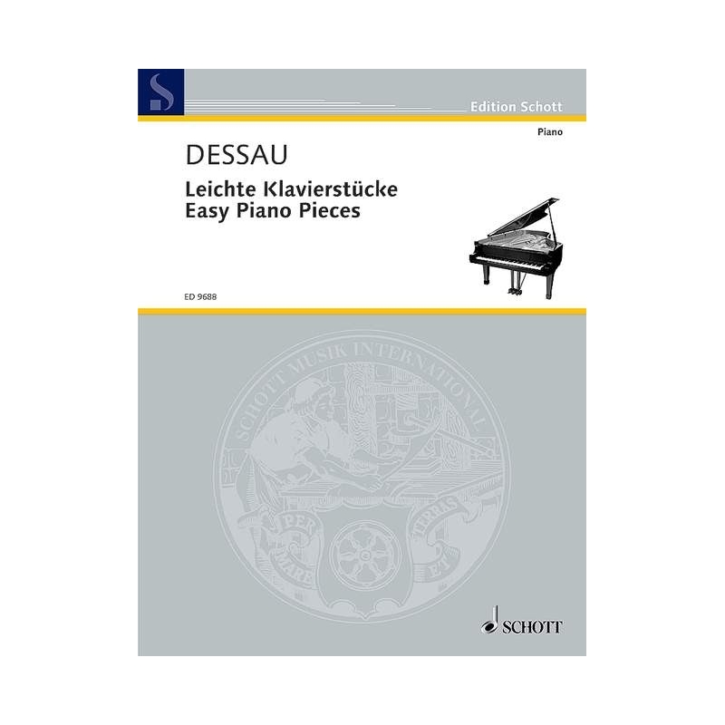 Dessau, Paul - Easy Piano Pieces 