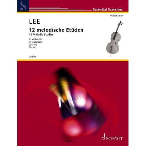 Lee, Sebastian - Twelve melodic Studies op. 113