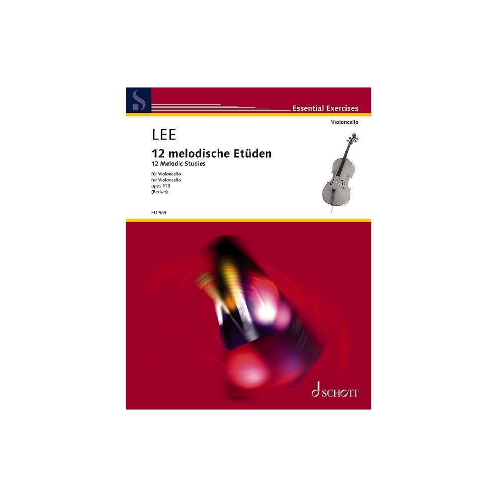 Lee, Sebastian - Twelve melodic Studies op. 113