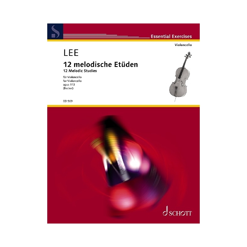 Lee, Sebastian - Twelve melodic Studies op. 113