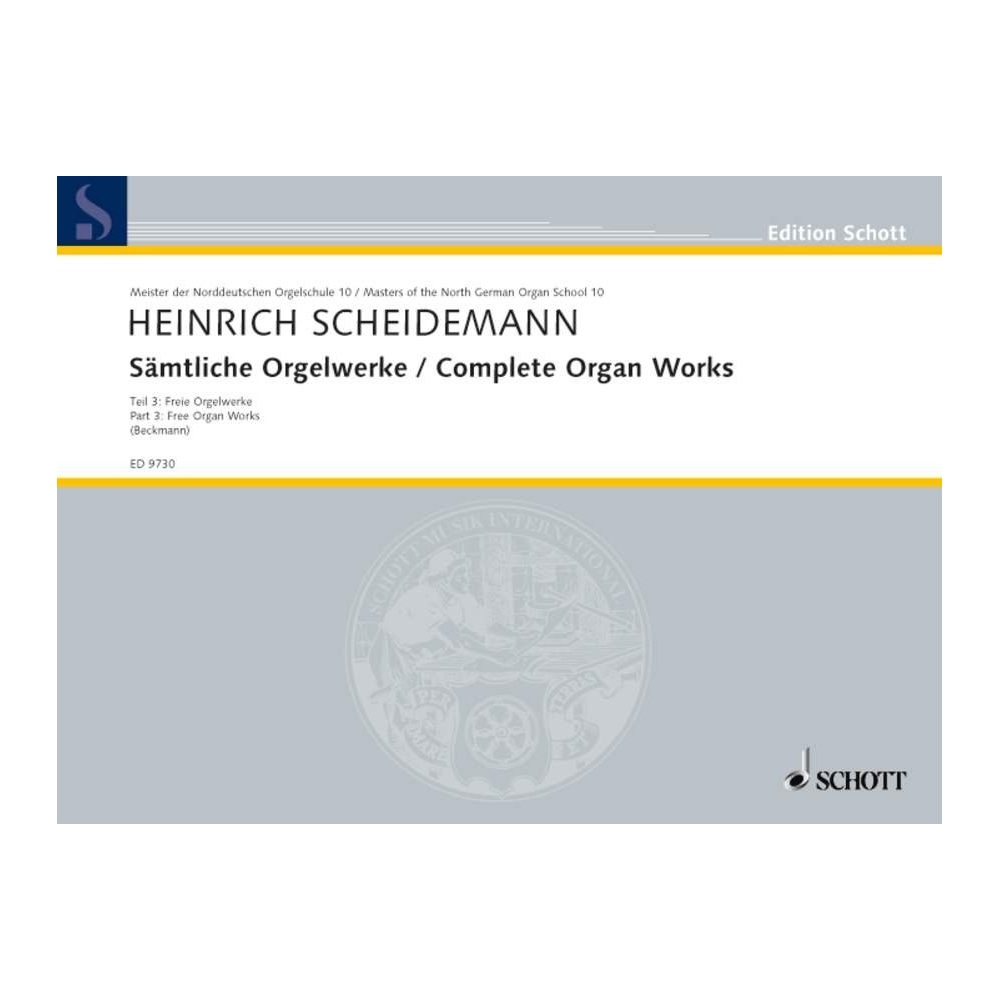 Scheidemann, Heinrich - Complete Organ Works   Band 3