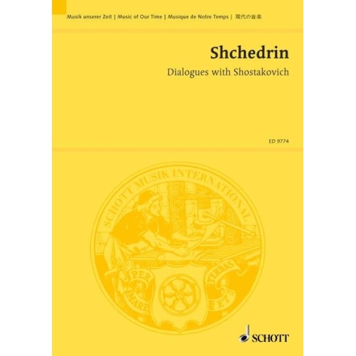 Chedrine, Rodion - Dialogues with Shostakovich 