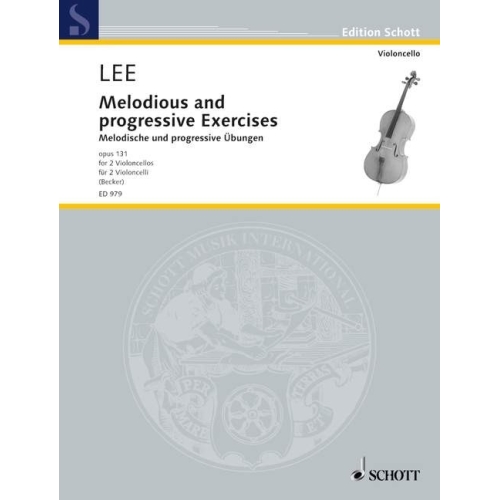 Lee, Sebastian - Melodious and progressive Exercises op. 131