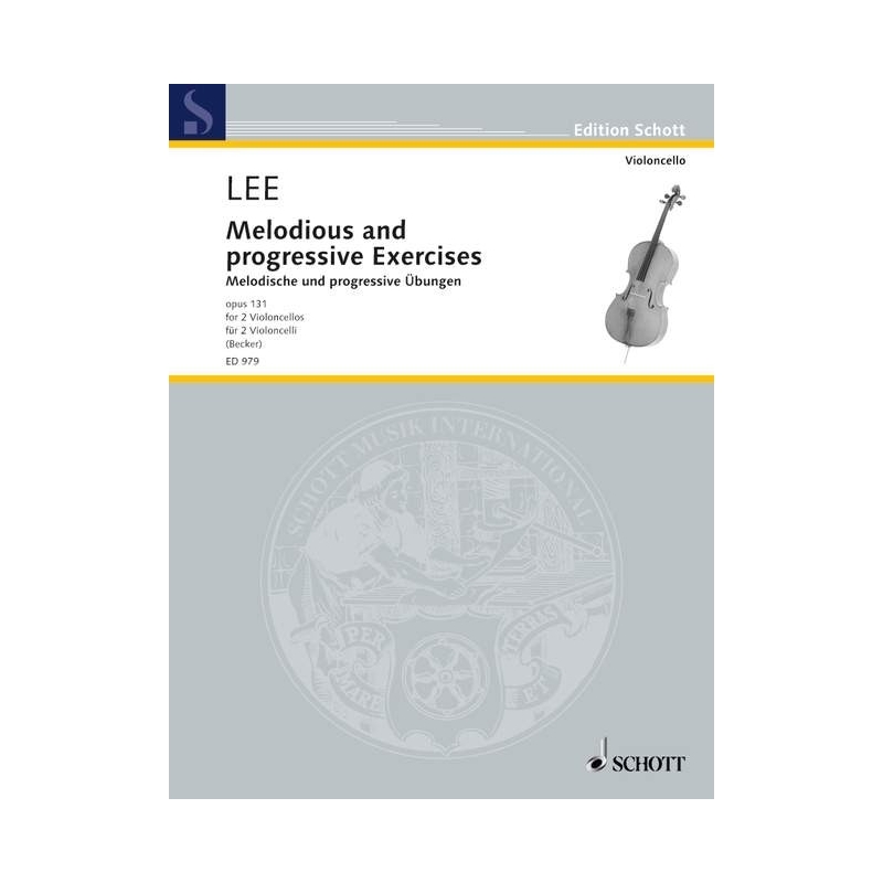 Lee, Sebastian - Melodious and progressive Exercises op. 131