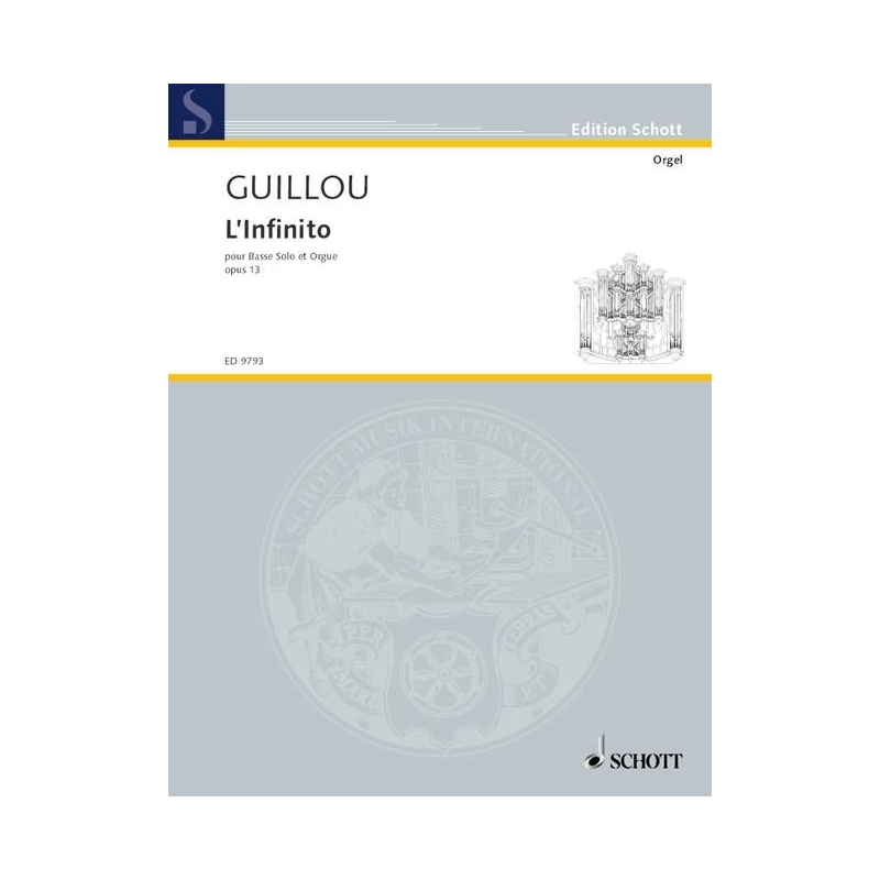Guillou, Jean - L'Infinito op. 13 