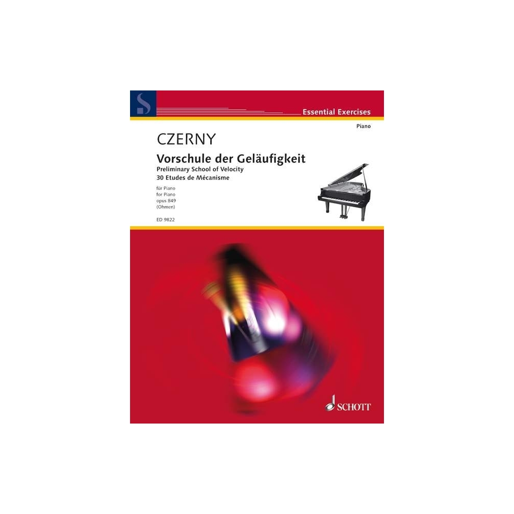 Czerny, Carl - Preliminary School of Velocity op. 849