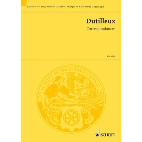 Dutilleux, Henri - Correspondances