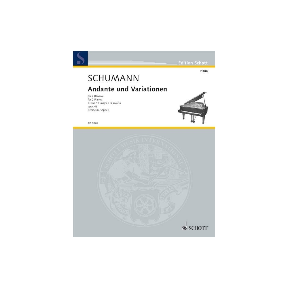 Schumann, Robert - Andante and Variations B flat Major op. 46 