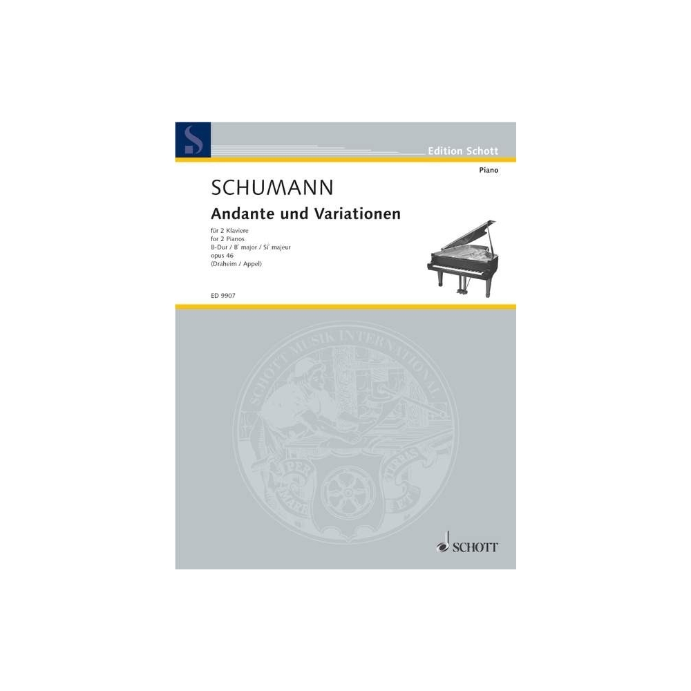 Schumann, Robert - Andante and Variations B flat Major op. 46