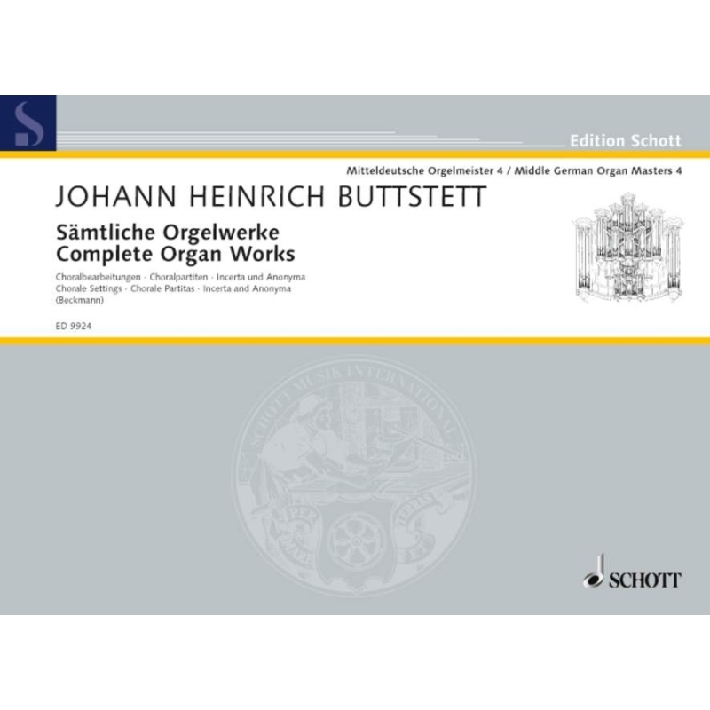 Buttstett, Johann Heinrich - Complete Organ Works   Band 2