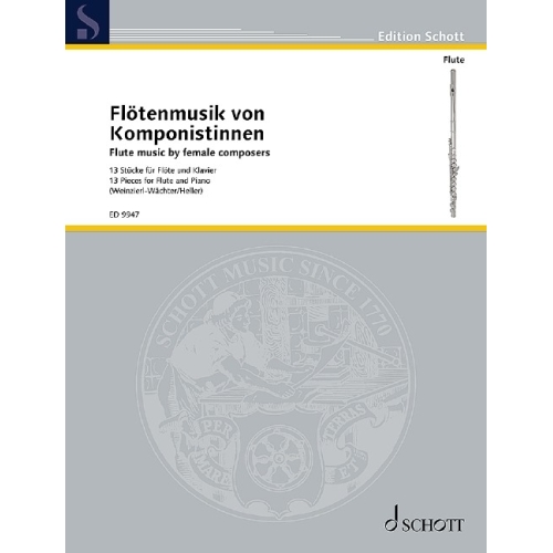 Flute Music by female Composers - 13 Pieces for Flute and Piano