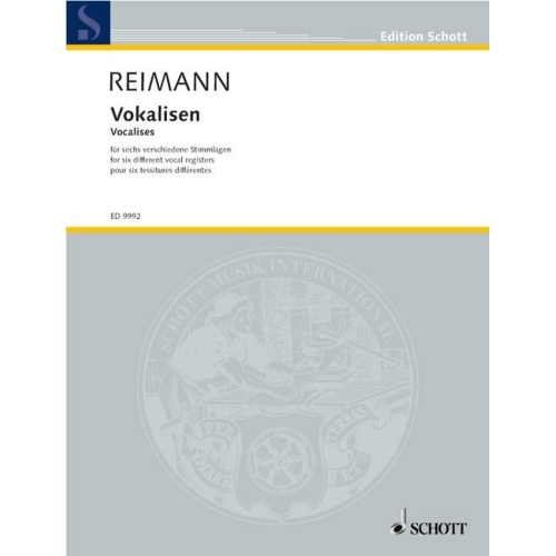 Reimann, Aribert - Vocalises