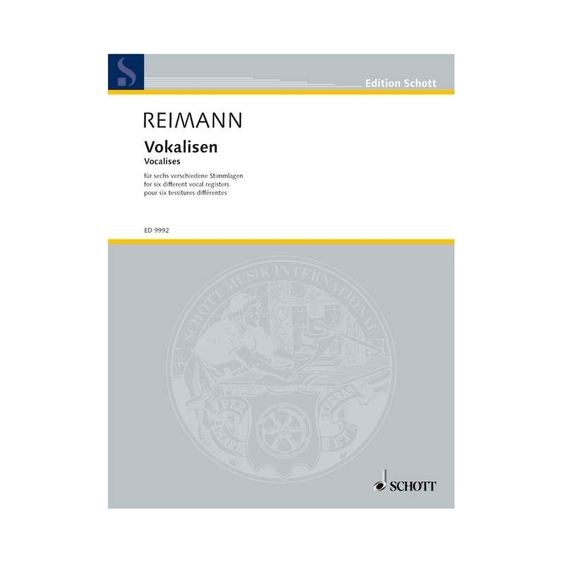 Reimann, Aribert - Vocalises