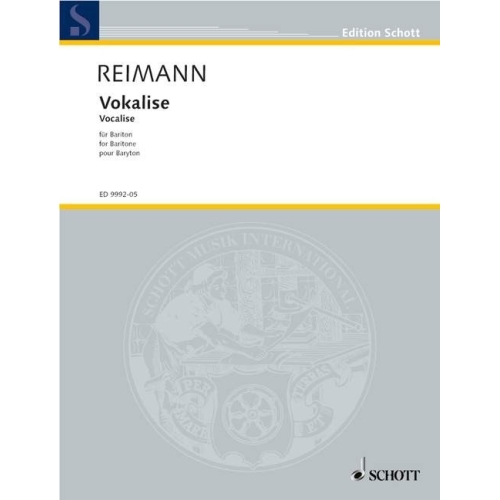 Reimann, Aribert - Vocalise 