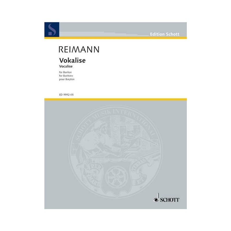 Reimann, Aribert - Vocalise 
