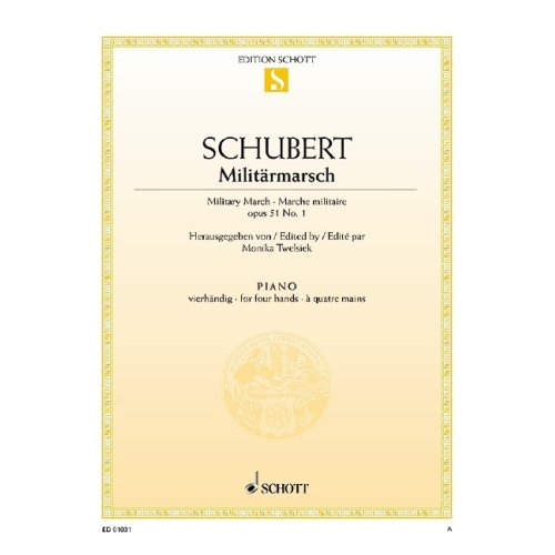 Schubert, Franz - Military March D Major op. 51/1 D 733/1 