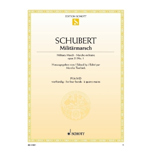 Schubert, Franz - Military march D Major op. 51/1 D 733/1