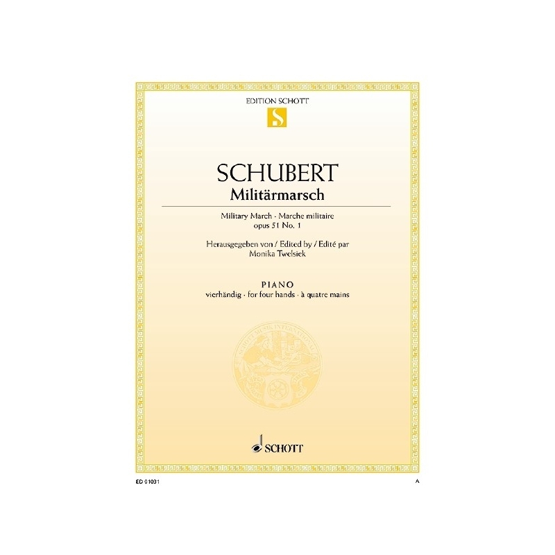 Schubert, Franz - Military March D Major op. 51/1 D 733/1