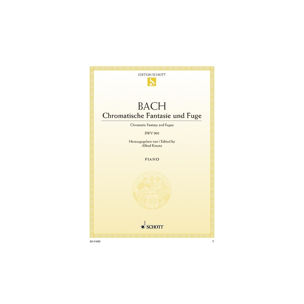 Bach, J.S - Chromatic fantasy and fugue BWV 903 