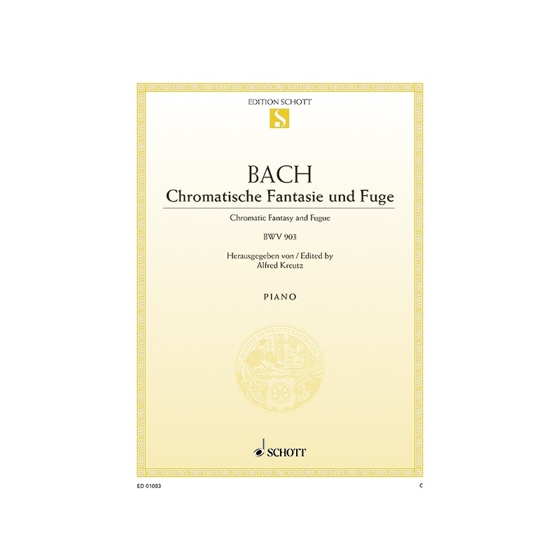 Bach, J.S - Chromatic fantasy and fugue BWV 903 