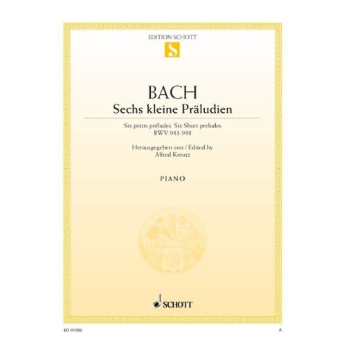 Bach, J.S - Six short...
