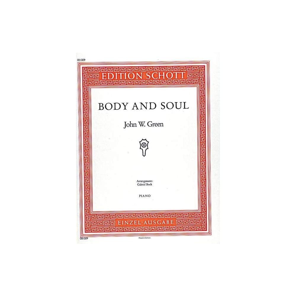 Green, John W. - Body and Soul 