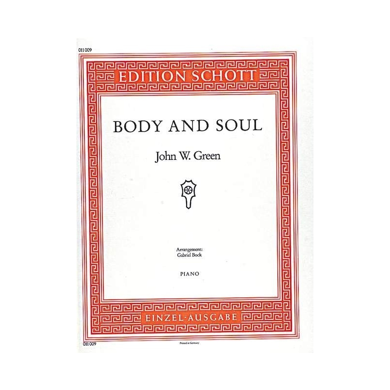Green, John W. - Body and Soul