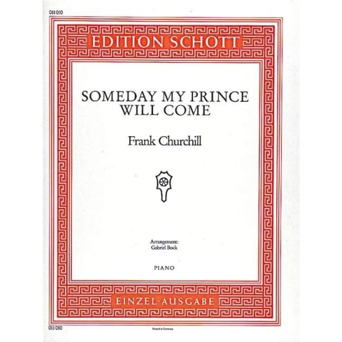 Churchill, Frank - Someday my prince will come 