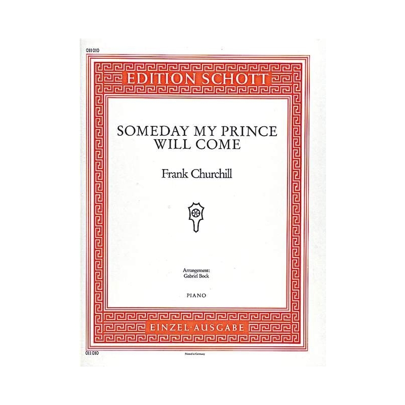 Churchill, Frank - Someday my prince will come 