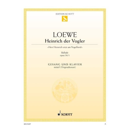 Loewe, Carl - Heinrich der Vogler op. 56/1