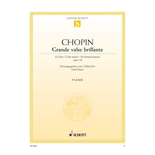 Chopin, Frédéric - Waltz E flat Major op. 18