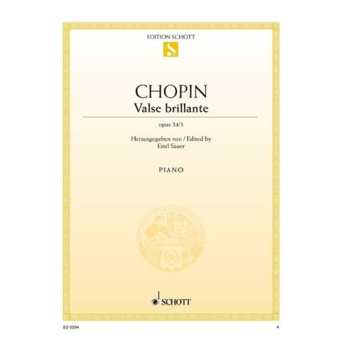 Chopin, Frédéric - Waltz A flat Major op. 34/1