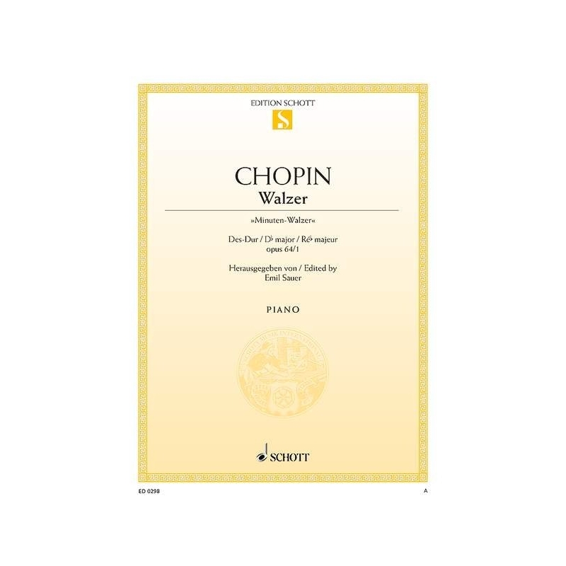 Chopin, Frédéric - Waltz D flat Major op. 64/1