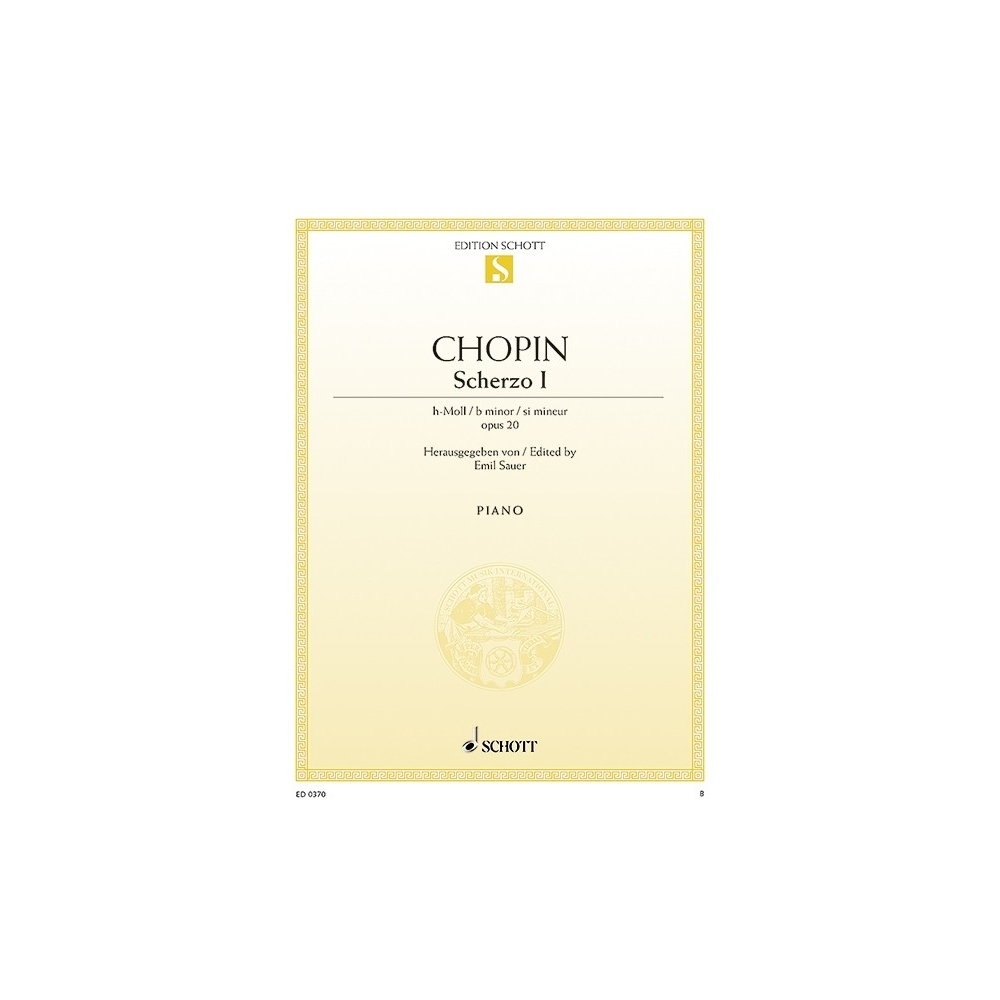 Chopin, Frédéric - Scherzo B Minor, op. 20 op. 20