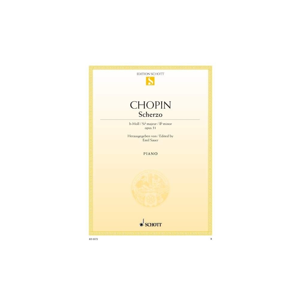 Chopin, Frédéric - Scherzo B-flat minor op. 31 
