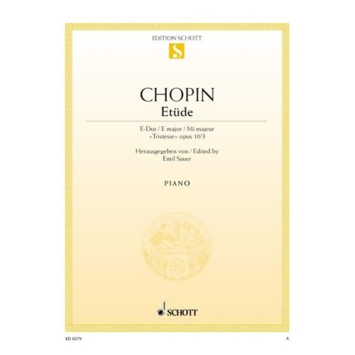 Chopin, Frédéric - Etude E...