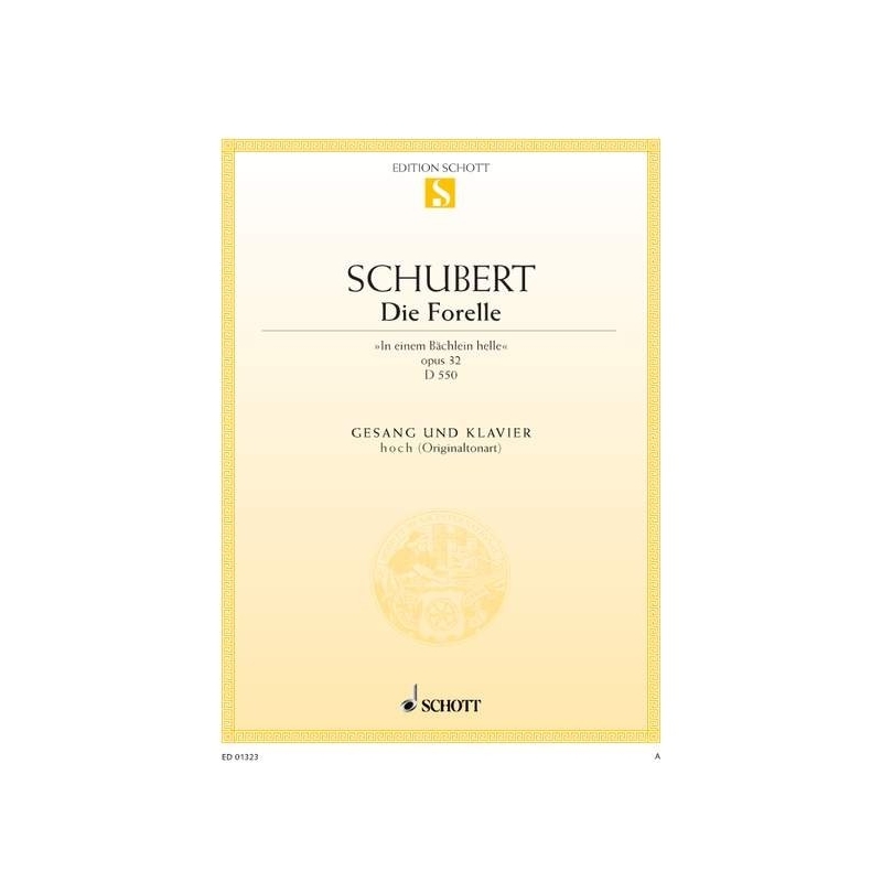 Schubert, Franz - Die Forelle op. 32 D 550