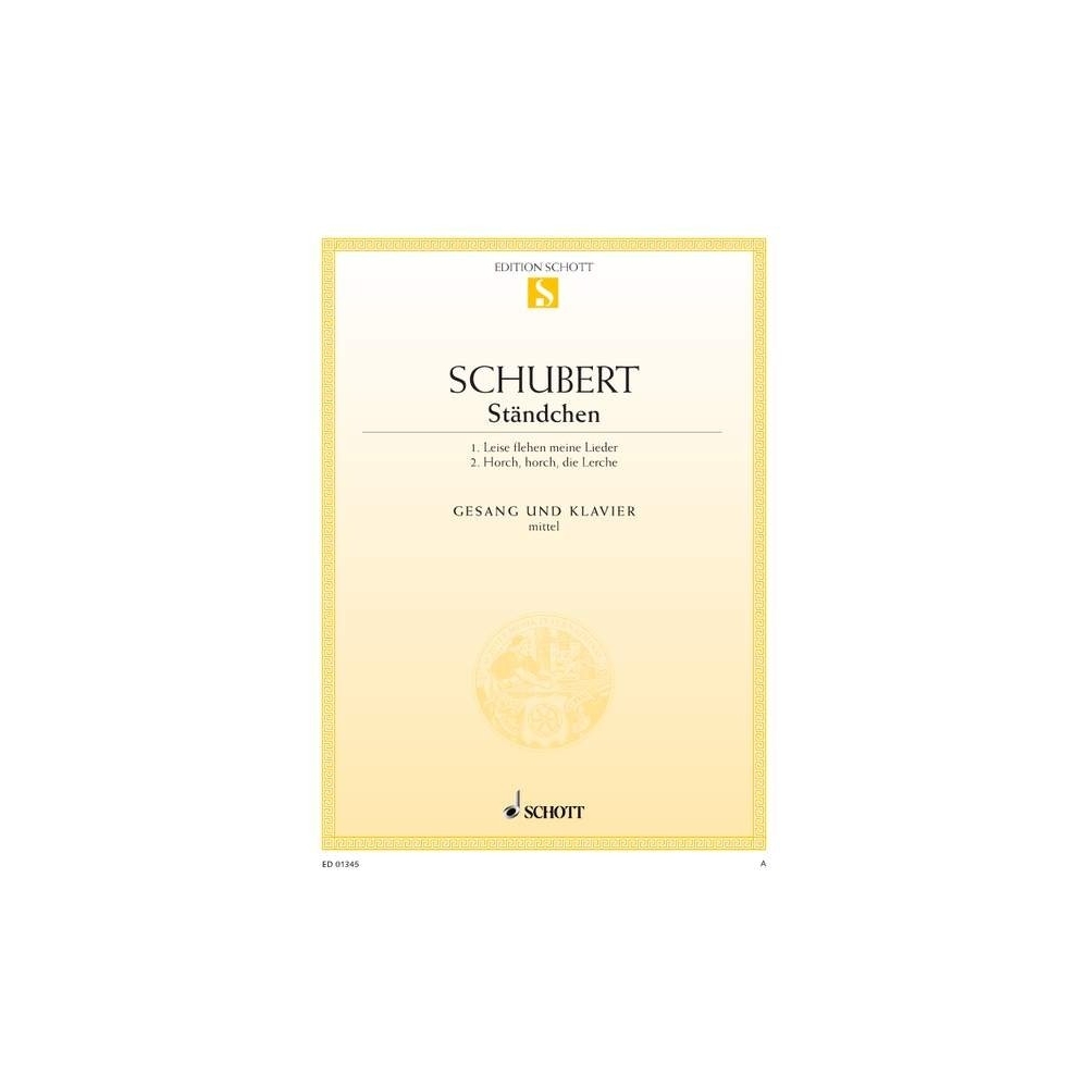 Schubert, Franz - 2 Ständchen  D 957/4 / D 889