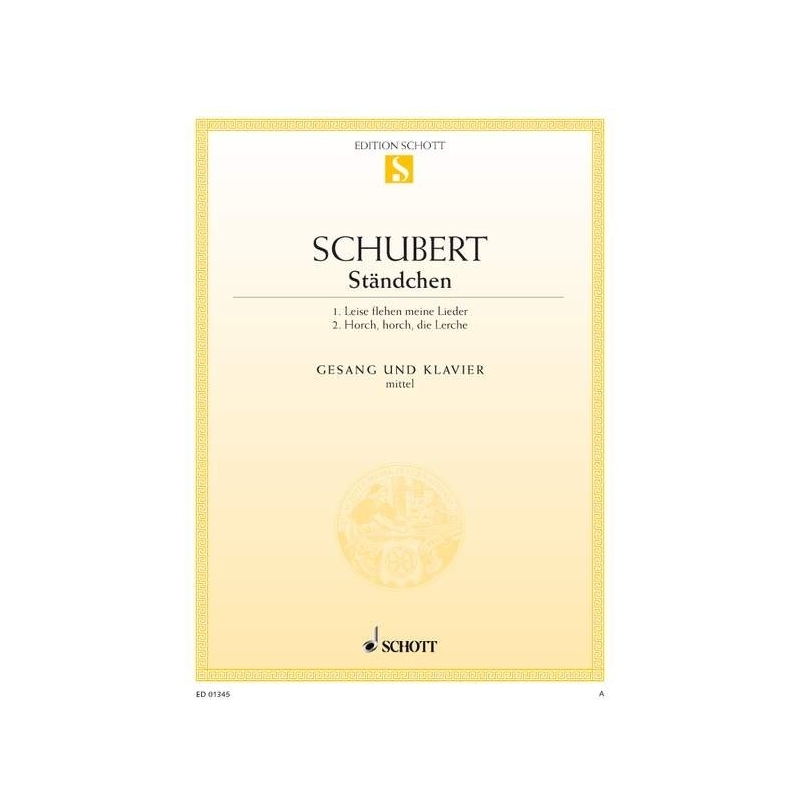 Schubert, Franz - 2 Ständchen  D 957/4 / D 889